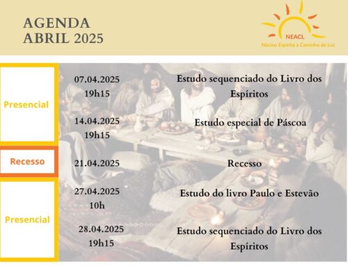 NEACL Agenda Abril – 2025